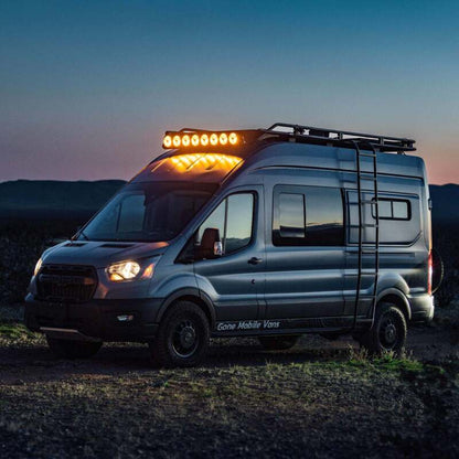 KC HiLiTES Gravity Titan LED Light Bar - 50in. (8-Light) 91418 91418 Photo - lifestyle view