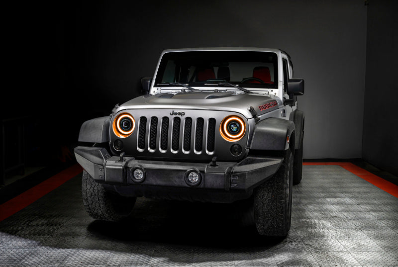 ORACLE Lighting 07-18 Jeep Wrangler JK Oculus 7in. Switchback Bi-LED Projector Headlights 5876-023 5876-023 User 1