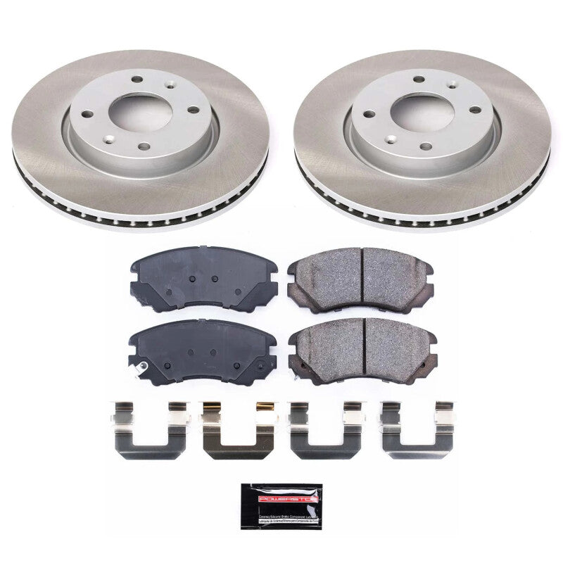 PowerStop Power Stop 02-06 Kia Optima Front Semi-Coated Rotor Kit SC5290 SC5290 Photo - Primary