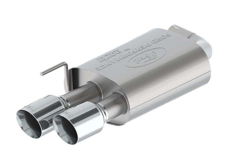 Ford Racing 2024 Mustang 5.0 Touring Non-Active Axle-Back w/GT Valance - Chrome Tip M-5230-M5TCV M-5230-M5TCV Photo - Unmounted