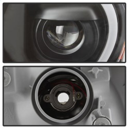 SPYDER xTune Toyota Tacoma 12-15 Headlights - Light Bar DRL - Black PRO-JH-TTA12-LBDRL-BK 9037542 9037542 Photo - Unmounted