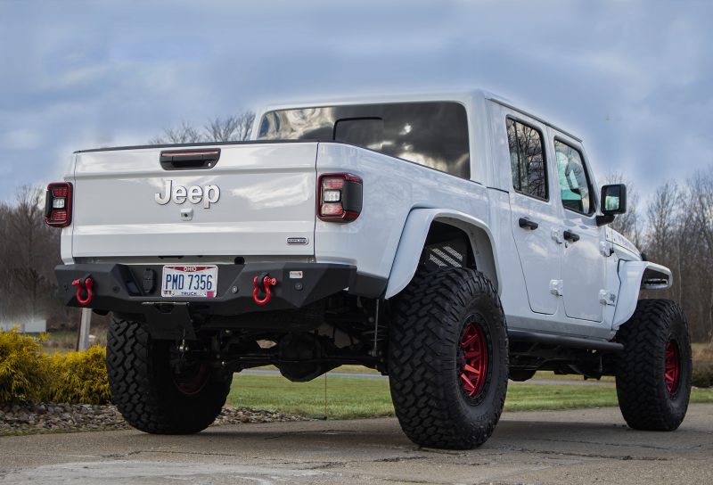 Fishbone Offroad 2In Receiver Hitch Mounted Step - Black Powdercoat Steel FB21238 FB21238 Photo - lifestyle view