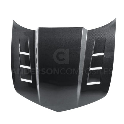 Anderson Composites 10-11 Chevy Camaro TS-style Carbon Fiber Hood AC-HD1011CHCAM-TS AC-HD1011CHCAM-TS Photo - Primary