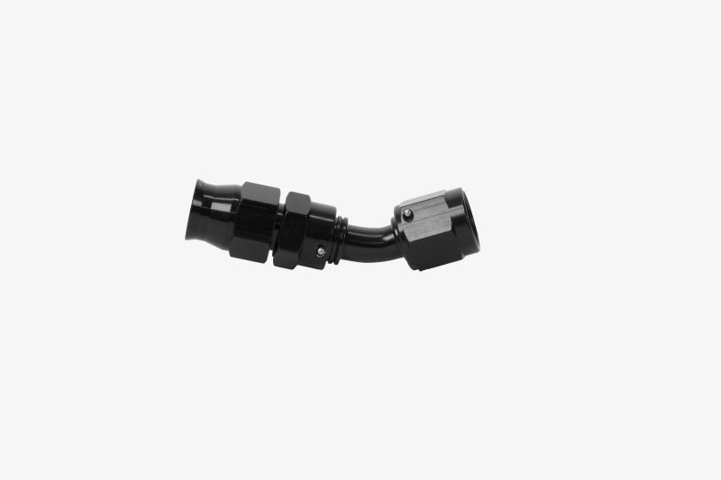 Aeromotive PTFE Hose End - AN-06 - 45 Deg - Black Anodized 15351 15351 Photo - Primary