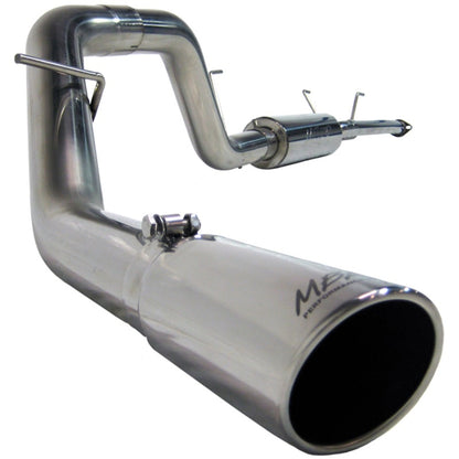 MBRP 2007-2009 Toyota Tundra 4.7/5.7L EC-Std. & SB/CC-SB Cat Back Single S5304409 Photo - Primary
