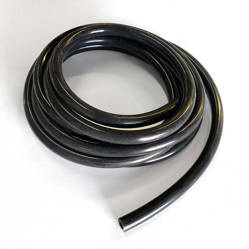 Ticon Industries 1/4in / 6mm Black Silicone Hose - 50ft 132-06050-0001