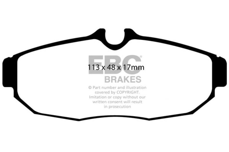 EBC Disc Brake Pad Set DP31741C Photo - Primary