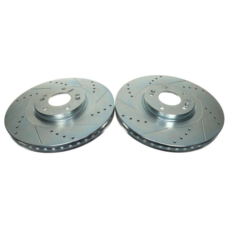 PowerStop Power Stop 20-22 Kia Telluride Front Drilled & Slotted Rotor (Pair) JBR1906XPR