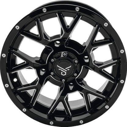 QuadBoss Barbwire 15X7 4+3 4/156 Milled 608580 608580 Photo - Primary