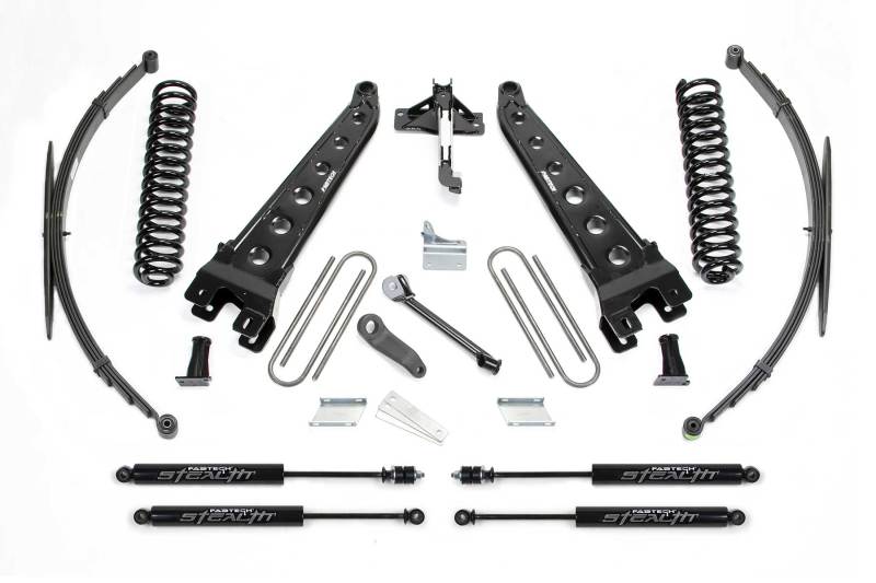 Fabtech 8" Radius Arm System w/ Stealth Shocks K2128M Photo - Primary