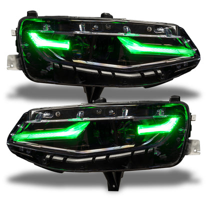 ORACLE Lighting Oracle 19-21 Chevy Camaro LS/LT RGB+A Headlight DRL Upgrade Kit - ColorSHIFT w/ Simple Controller 1418-504 1418-504 Photo - Unmounted