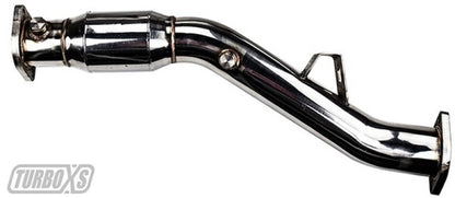 Turbo XS 08-12 WRX-STi / 04-09 LGT High Flow Catalytic Converter Pipe WS08-CP-V2 WS08-CP-V2 Photo - Primary