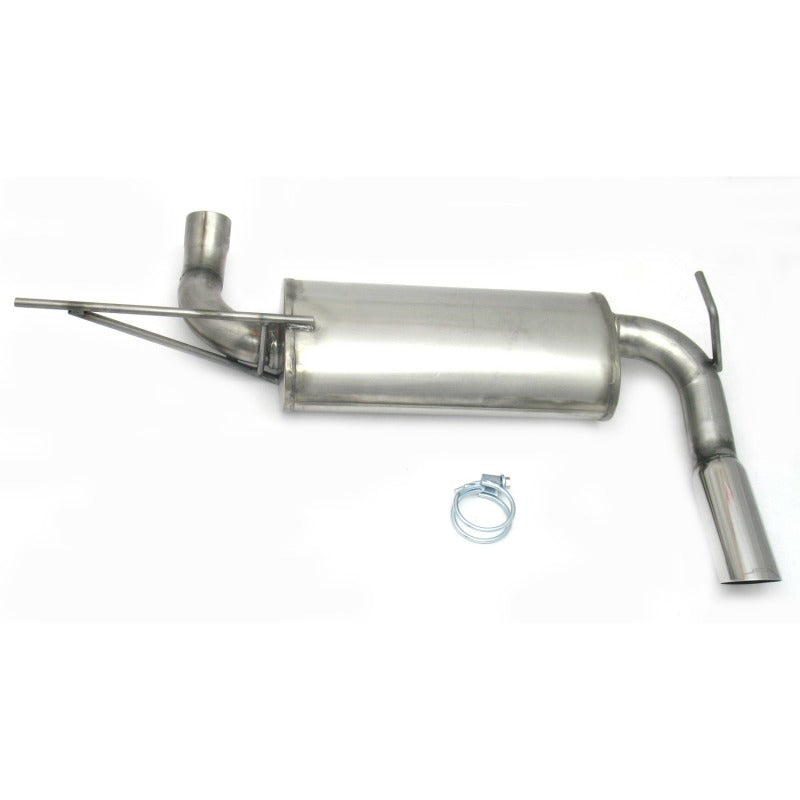 JBA 07-18 Jeep Wrangler JK 3.8L/3.6L 409SS Single Rear Exit Axle Back Exhaust 40-1509 40-1509 Photo - Primary