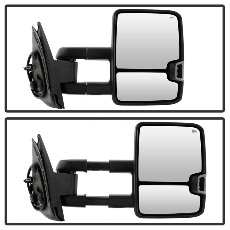SPYDER xTune Chevy Silverado 07-13 Heated Amber LED Signal Mirrors Chrome MIR-CSIL07S-G3C-PWH-AM-SET 9936760 9936760 Photo - Unmounted