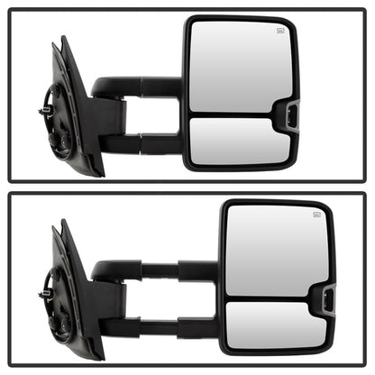 SPYDER xTune Chevy Silverado 07-13 Heated Amber LED Signal Mirrors Chrome MIR-CSIL07S-G3C-PWH-AM-SET 9936760 9936760 Photo - Unmounted