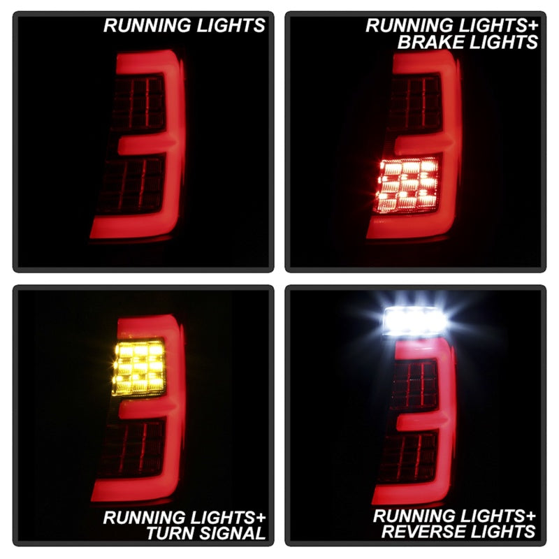 Spyder 99-04 Jeep Grand Cherokee - Light Bar Led Tail Lights - Black Smoke - ALT-YD-JGC99V3-BSM 5086150 5086150 Photo - Unmounted