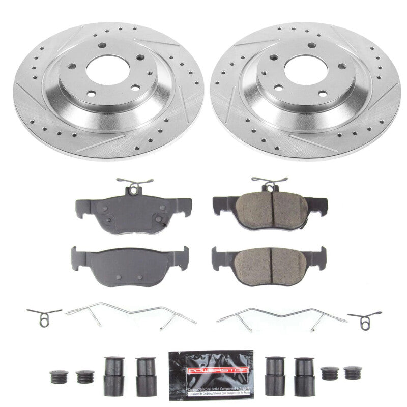 PowerStop Power Stop 20-22 Mazda CX-30 Rear Z23 Evolution Brake Kit K9136 K9136 Photo - Primary