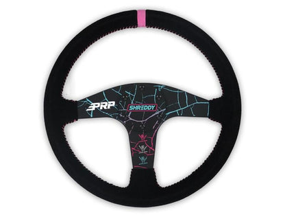 PRP Seats PRP Shreddy Flat Suede Steering Wheel - Cracked SHRDYG255 SHRDYG255 Photo - Primary