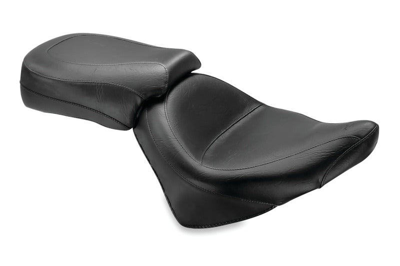 Mustang Motorcycle Mustang 03-17 Victory Vegas, Kingpin, 05-07 8-Ball Standard Touring 2PC Seat - Black 76511 76511 Photo - Primary
