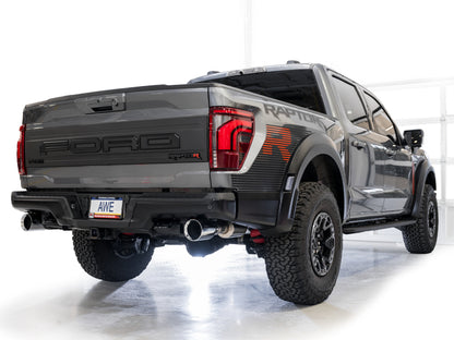 AWE Tuning AWE Gen 3 Raptor R SwitchPath Exhaust  - Chrome Silver Tips 3025-32852 3025-32852 Photo - Mounted