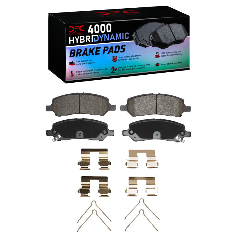 DFC DFC 4000 HybriDynamic Brake Pads Brakes, Rotors & Pads Brake Pads - OE main image