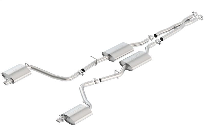Borla 2015 Dodge Challenger 3.6L V6 S-TYPE Catback Exhaust No Tips Factory Valance 140649 140649 Photo - Primary