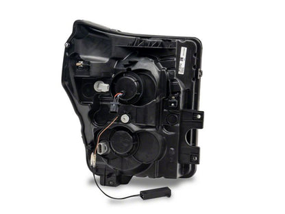 Raxiom 11-16 Ford F-250 Super Duty LED Projector Headlights - Blk Housing (Clear Lens) SD3620 SD3620 Photo - Close Up
