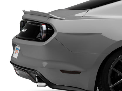 Raxiom 15-22 Ford Mustang Halo LED Tail Lights - Gloss Black Housing (Smoked Lens) 393827 393827 Photo - Close Up