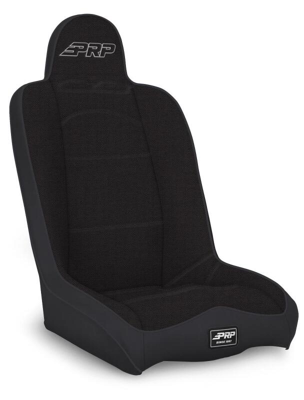 PRP Seats PRP Daily Driver High Back Suspension Seat (Two Neck Slots) - All Black A140110-50 A140110-50 Photo - Primary