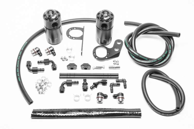 Radium Engineering Radium 2017+ Honda Civic Type-R Fluid Lock Dual Catch Can Kit 20-0826-FL 20-0826-FL Photo - Primary