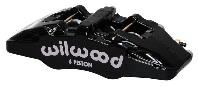 Wilwood Caliper-Forged DP6A, 5.25" mt.-L/H, 1.62/1.38"/1.38" Pistons, 1.10" 120-13433-BK User 1
