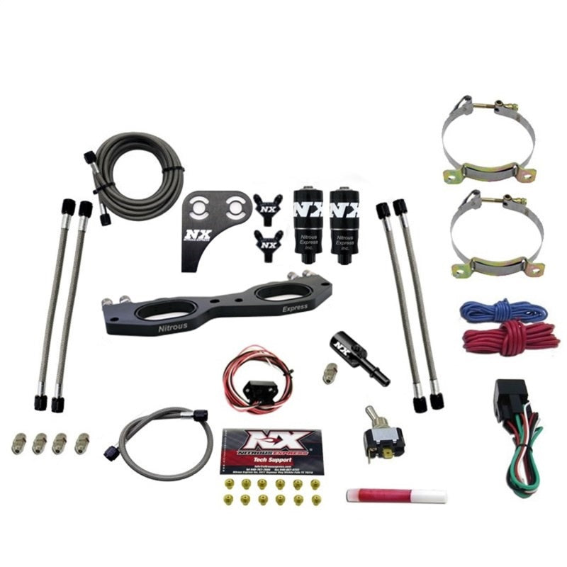 Nitrous Express Polaris RZR 900cc Nitrous Plate Kit w/o Bottle 67001-00P 67001-00P Photo - Primary