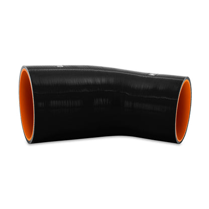 Mishimoto Silicone Reducer Coupler 45 Degree 3in to 3.75in - Black MMCP-R45-30375BK MMCP-R45-30375BK User 1