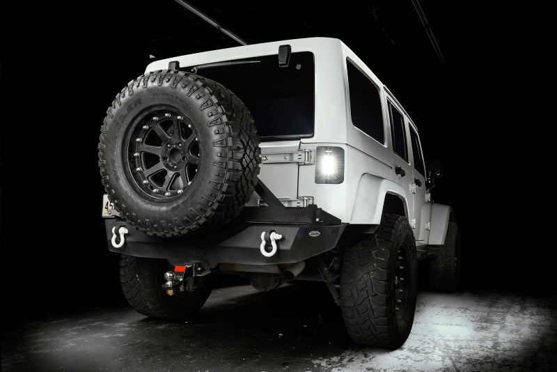 ORACLE Lighting Oracle 07-17 Jeep Wrangler JK Flush Mount LED Tail Lights - Tinted 5891-504-T 5891-504-T Photo - lifestyle view