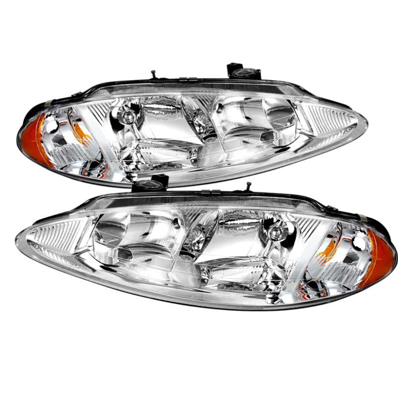 SPYDER Xtune Dodge Intrepid 98-04 Crystal Headlights Chrome HD-JH-DIN98-AM-C 9025358 9025358 Photo - Primary