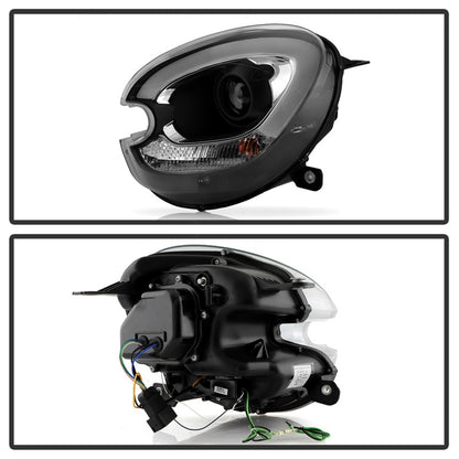SPYDER Mini Countryman 11-16 V2 Xenon/HID Only Proj Headlights - Black PRO-YD-MCO11HID-BK 5088291 5088291 Photo - Unmounted