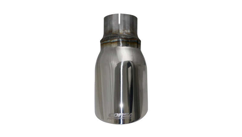 Corsa Performance Single Universal 2.5in Inlet / 4in Outlet Polished Pro-Series Tips TK004 Photo - Primary