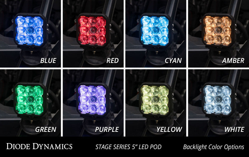 Diode Dynamics 20-Present Polaris RZR A-Pillar LED Pod Bracket Kit DD7634P DD7634P User 7