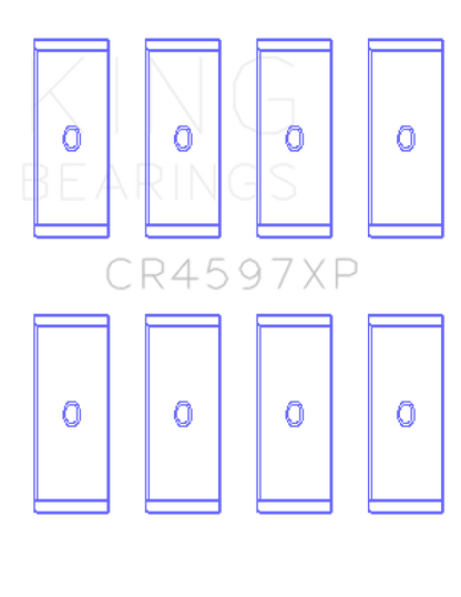 King Engine Bearings King Volkswagen 2.0L FSI/TFSI (Size STD) Performance Rod Bearing Set CR4597XP CR4597XP Photo - Primary