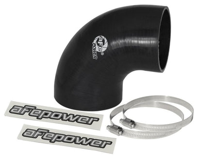 aFe Coupling Kit: (4" x 3-1/2")ID x 90 Deg. Elbow Reducer (Silicone) 59-00065 User 1
