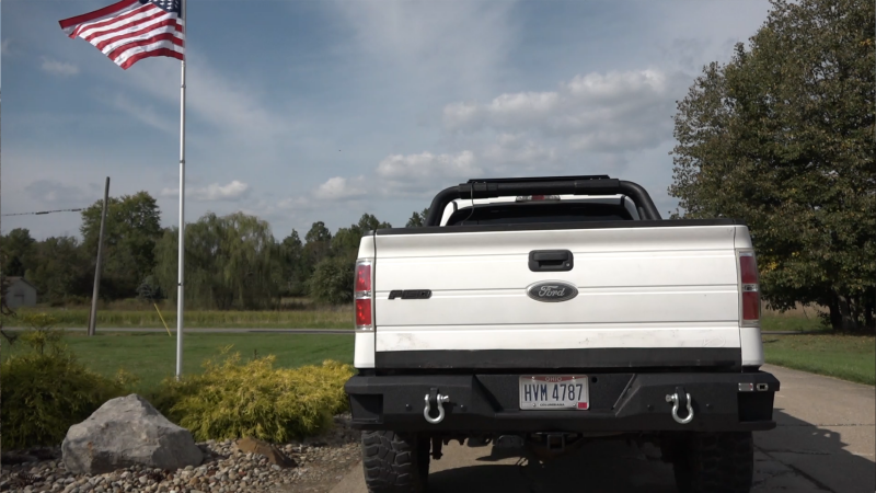 Fishbone Offroad 09-14 Ford F150 Rear Bumper - Black FB22356 FB22356 Photo - in package
