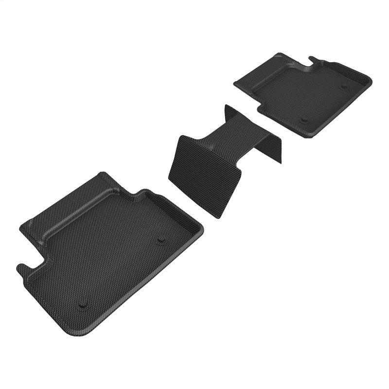 3D MAXpider ACE Kagu - Rear - Black Floor Mats Floor Mats - Rubber main image