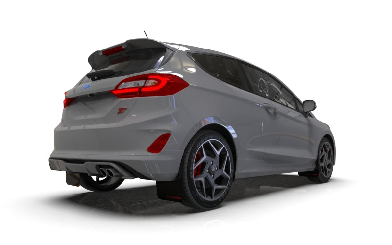Rally Armor 18-22 Ford Fiesta ST MK8 Black UR Mud Flap w/ Red Logo MF60-UR-BLK/RD MF60-UR-BLK/RD User 1