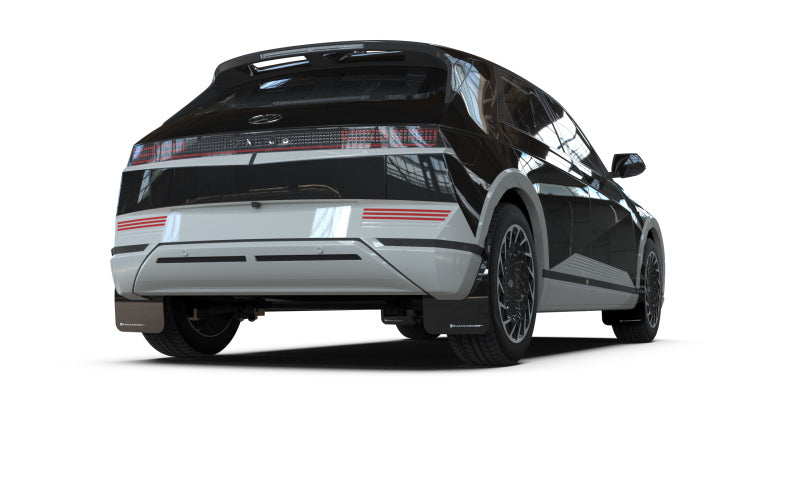 Rally Armor 2022 Hyundai Ioniq 5 Black Mud Flap w/ White Logo MF87-UR-BLK-WH MF87-UR-BLK-WH User 1