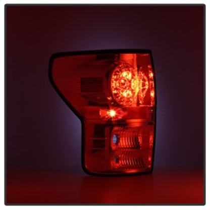 Spyder Toyota Tundra 07-13 LED Tail lights Chrome ALT-YD-TTU07-LED-C 5029591 5029591 Photo - Unmounted
