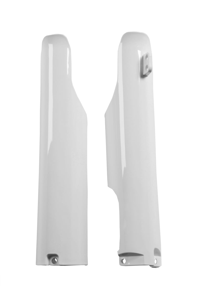 Acerbis 05-07 Yamaha YZ/YZF Lower Fork Cover Set - White 2113760002 2113760002 Photo - Primary