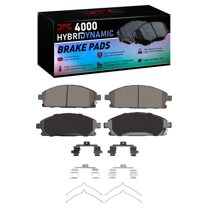 DFC DFC 4000 HybriDynamic Brake Pads Brakes, Rotors & Pads Brake Pads - OE main image