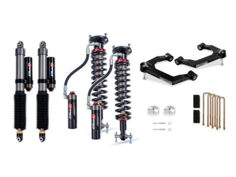 Cognito 19-24 Chevy/GMC Silverado/Sierra 1500 2WD/4WD 3in Elite Leveling Lift Kit w/ Elka 2.5 Shocks 210-P1138 210-P1138 Photo - Primary