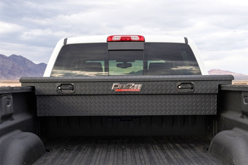 Dee Zee Deezee Universal Tool Box - Red Crossover - Single Lid Black BT Pull Handle (Low/Txt Blk) DZ10170LTB DZ10170LTB Photo - Mounted