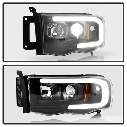Spyder Dodge Ram 1500 02-05/Ram 2500/3500 03-05 High-Power LED Headlights - Black PRO-YD-DR02V2PL-BK 5088079 5088079 Photo - Unmounted